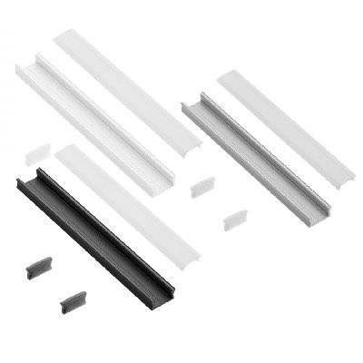 Led Profile Surface Mounted 2m Set Aluminium 8mm Led Tapes