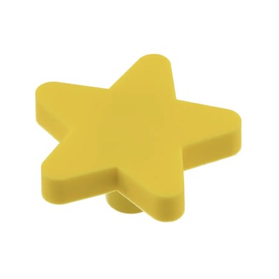 Children Cabinet Knob Yellow Star Novelty Cupboard Kids Handles