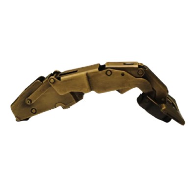 BLUM 71B7650 Soft Close 155° ANTIQUE BRASS 0-Protrusion Half Overlay Hinge