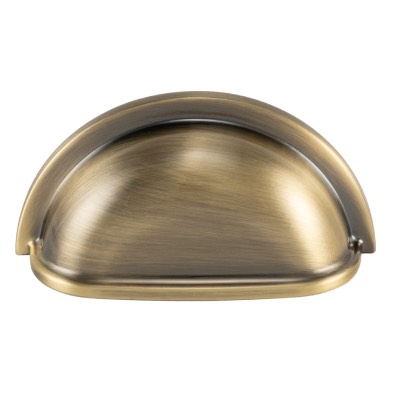Cabinet Cup Pull Handle Antique Brass