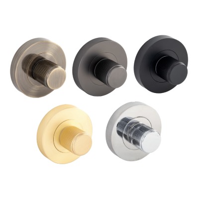 Eclipse Linear Bathroom Thumbturn Release Set 52mm