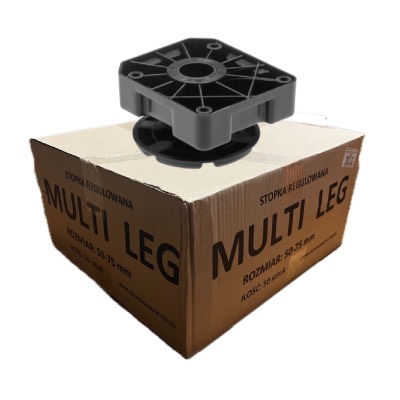 Heavy-Duty Adjustable 50-75mm Cabinet Feet