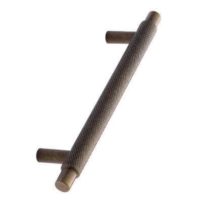 Furnipart Manor Knurled Pull Handle Antique Brass