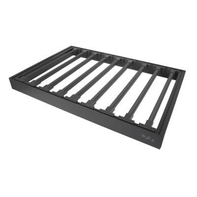 Wardrobe Pull Out Trouser Hanger Rack Dark Grey