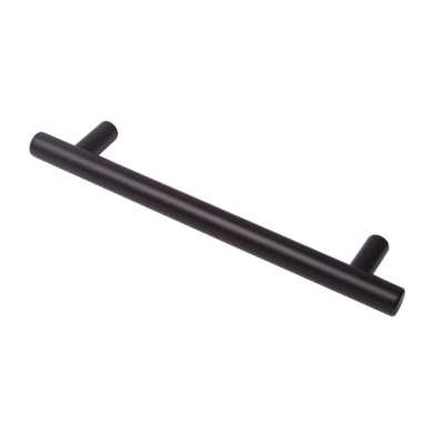 Cabinet Pull Handle Hafele Solid Matt Black Puma
