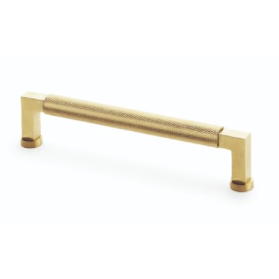 Carlisle Brass Camille Knurled Cabinet Handle Satin Brass