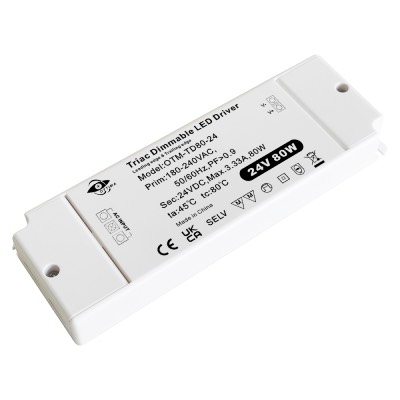 Dimmable Led Triac Driver 24V Constant Voltage IP20