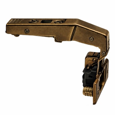 Blum 79B9550 Soft Close 95° Antique Brass Blind Corner Inset Hinge