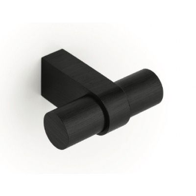 Cabinet T-Knob Cupboard Door Knob Black Torre
