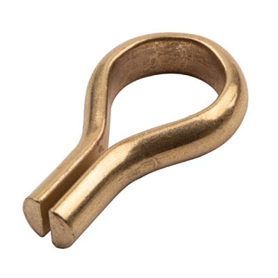 6mm Loop Shelf Support Use Plug In Sockets Brass Plated