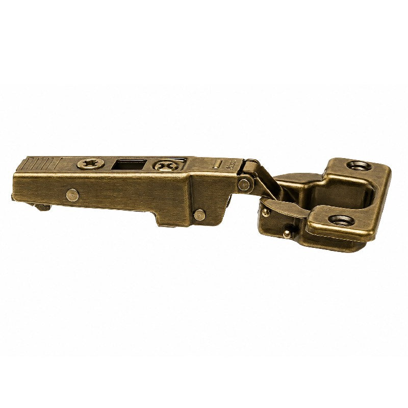 Blum 70T9550 UNSPRUNG 95° ANTIQUE BRASS Profile Overlay Hinge
