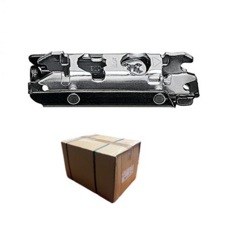 Blum Mounting Plate 175H3100 Black In-Lins 0mm Spacing-Box 500