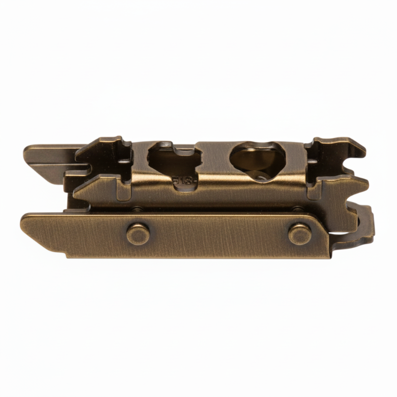 Blum Mounting Plate 175H3130 ANTIQUE BRASS In-Line 3mm Spacing