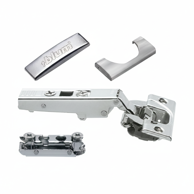 Blum Soft Close 110° Full Overlay Cabinet Hinge Set
