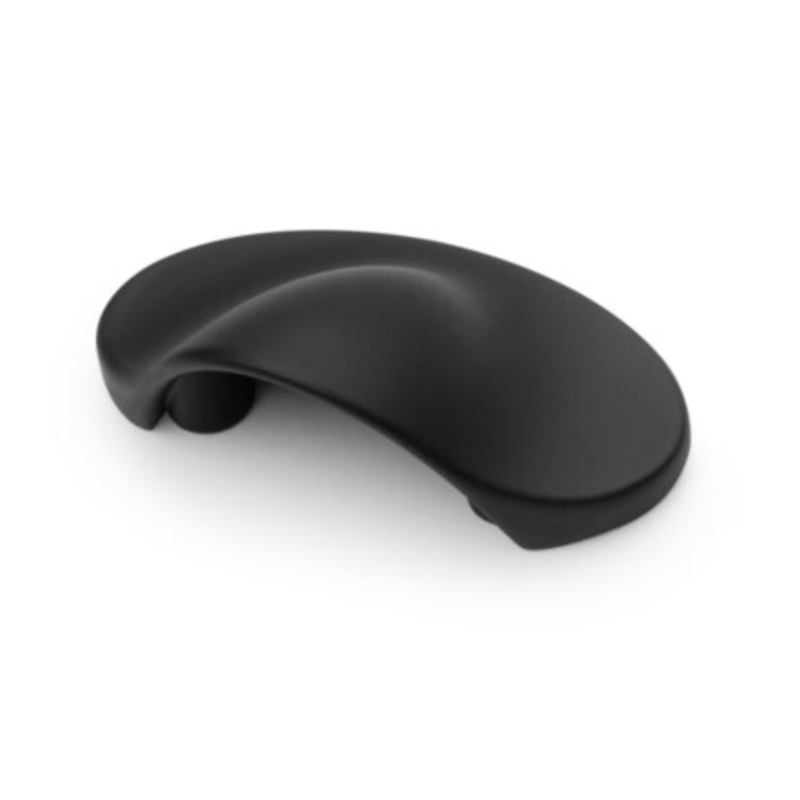 Cabinet Cup Pull Handle SHELL Matt Black