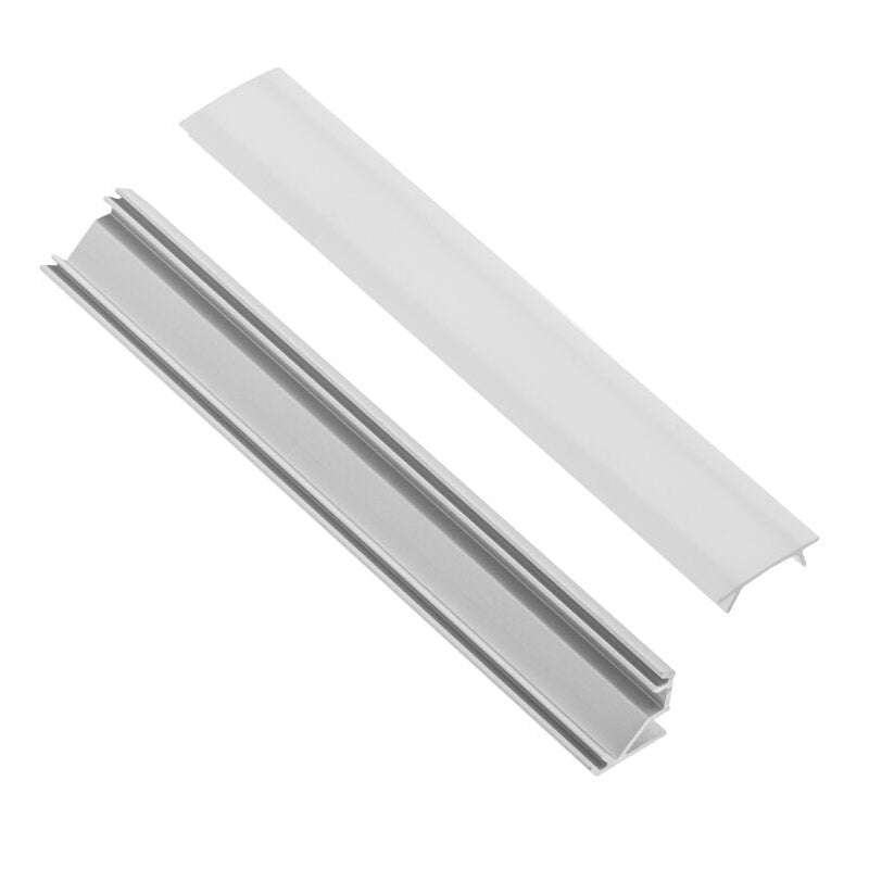 Led Profile Corner Surface Mounted 3M Set for Led Tapes
