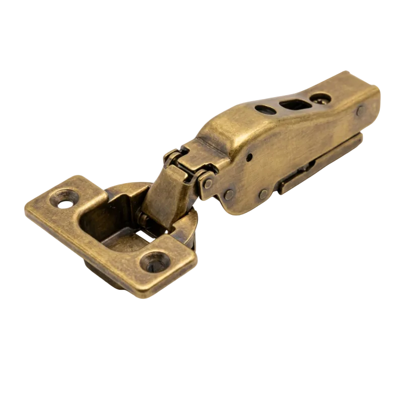 Sugatsune Sprung 5/8 Overlay Heavy Duty Cabinet Hinge J95 ANTIQUE BRASS