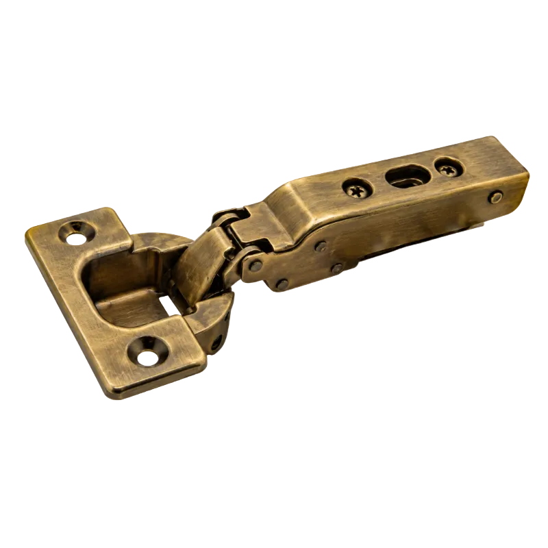 Sugatsune Sprung Overlay Heavy Duty Cabinet Hinge J95 ANTIQUE BRASS