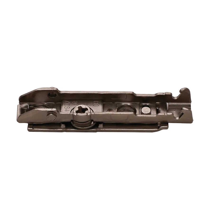 Tiomos Inline Mounting Plate for Wood Screw Anthracite